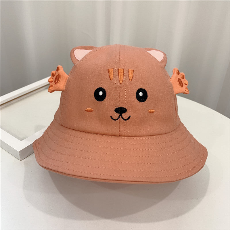 Kitty And Frog Animal Bucket Hat
