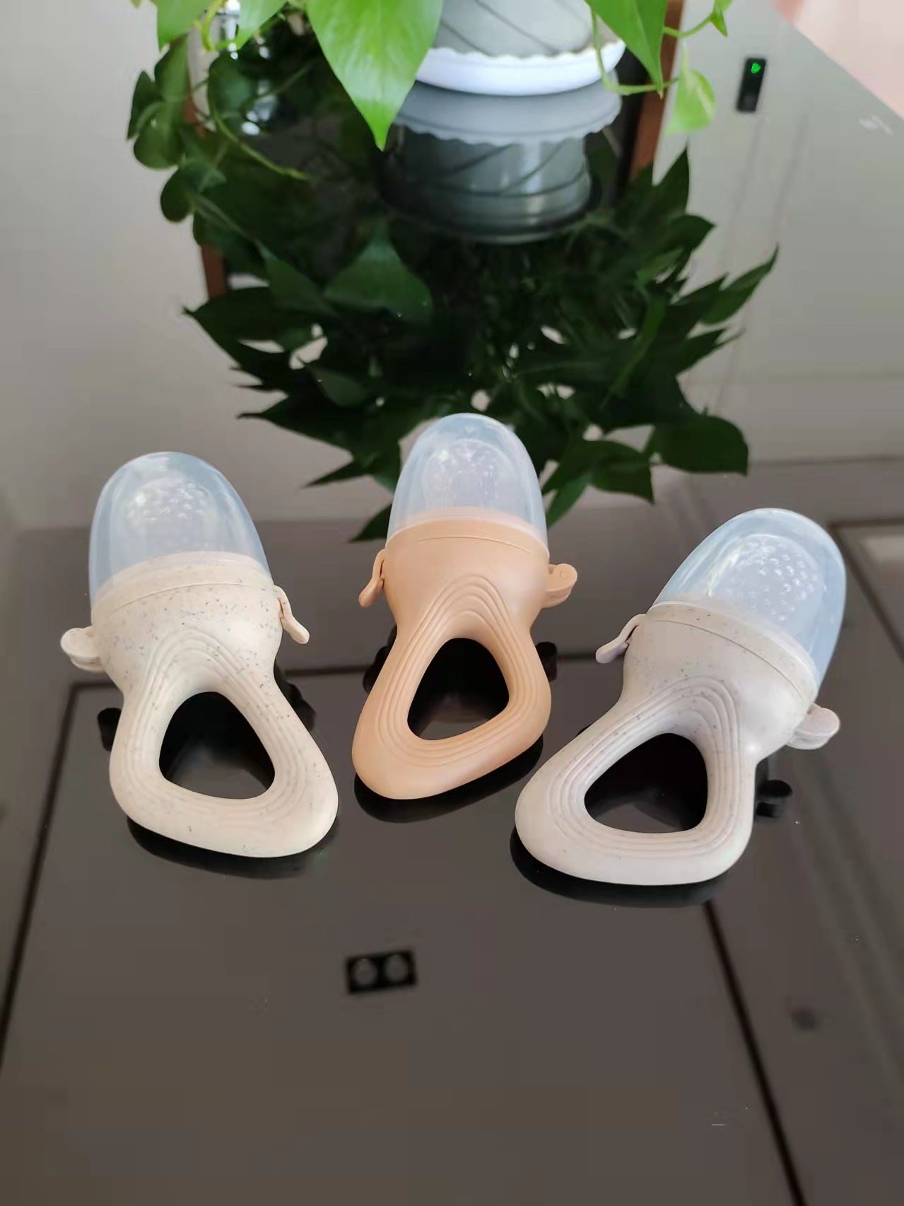 Beige Fruit Feeder Pacifier