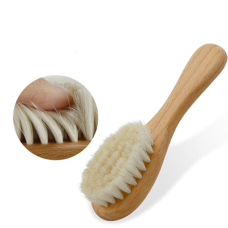 Baby Wool Brush Set