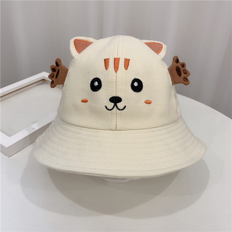 Kitty And Frog Animal Bucket Hat