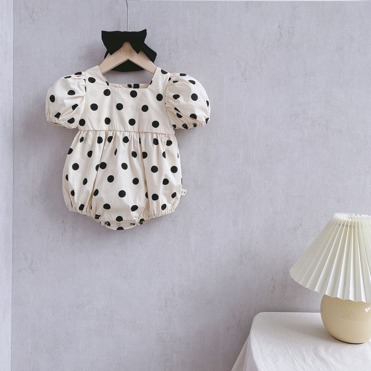 Maisie Polka Dot Romper