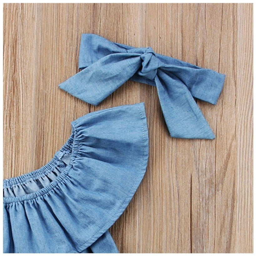 Miley Denim Romper