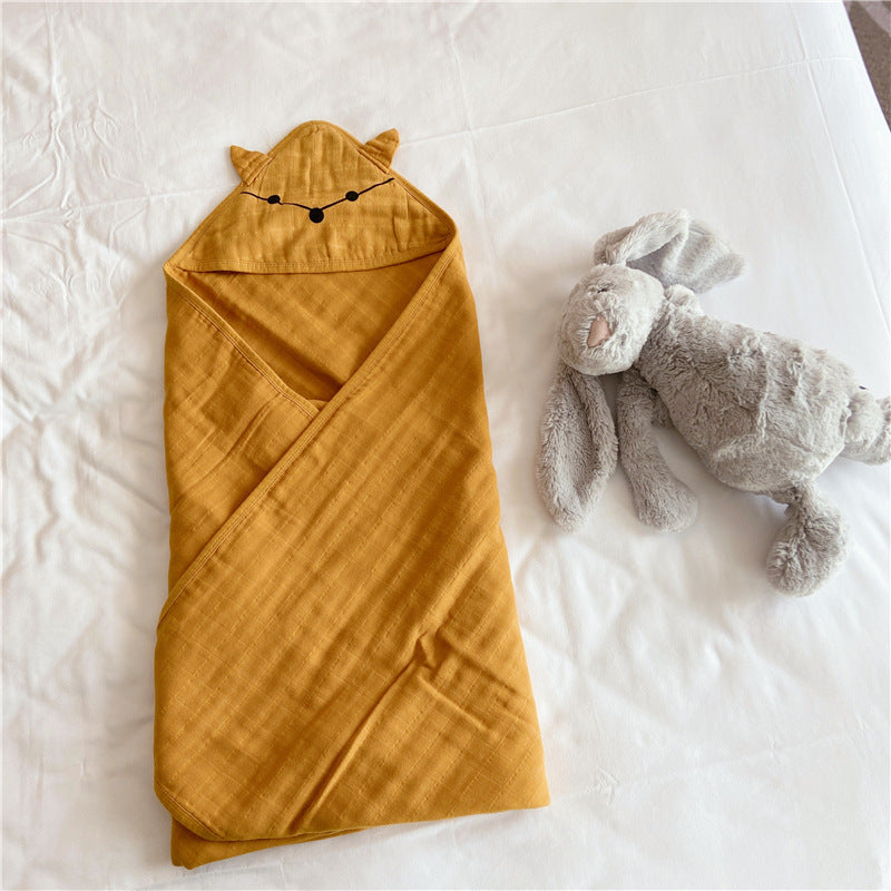 Organic Baby Animal Towel