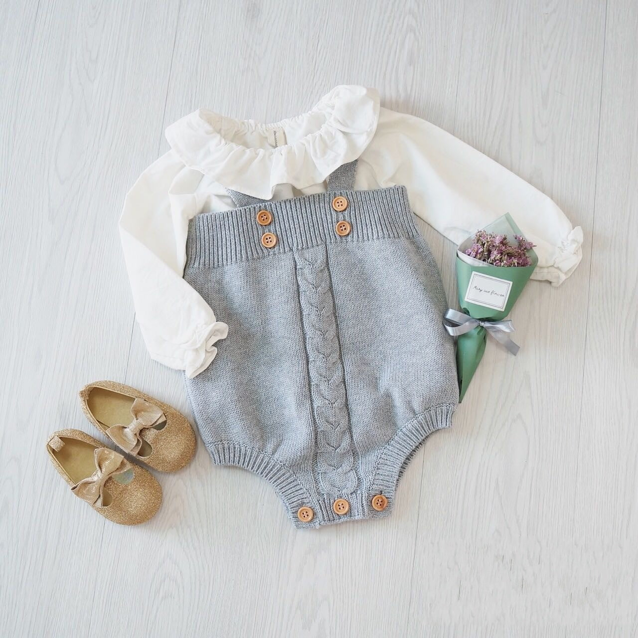 Hazel Knitted Romper