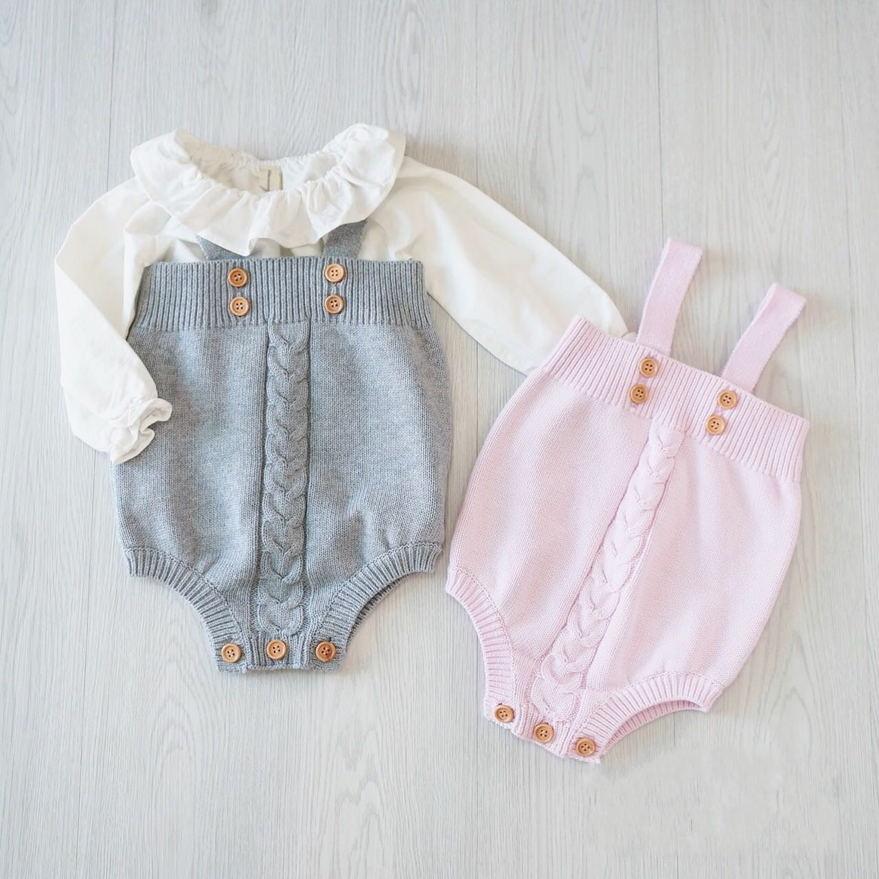 Hazel Knitted Romper