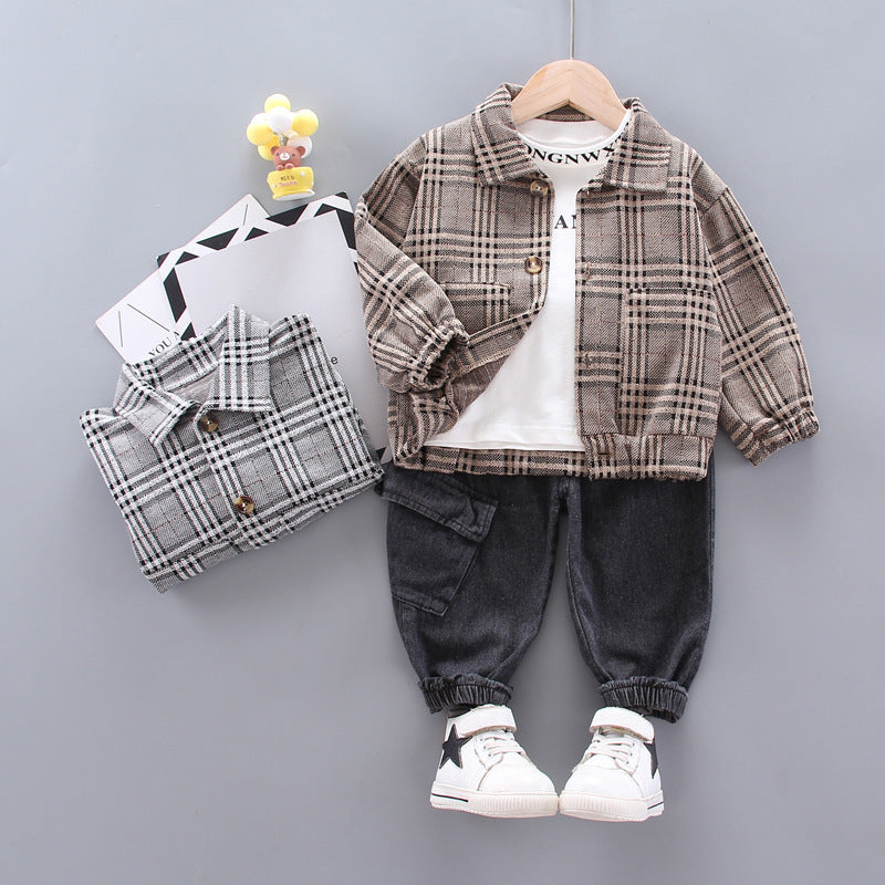 Ezra Plaid Set