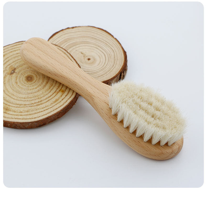 Baby Wool Brush Set