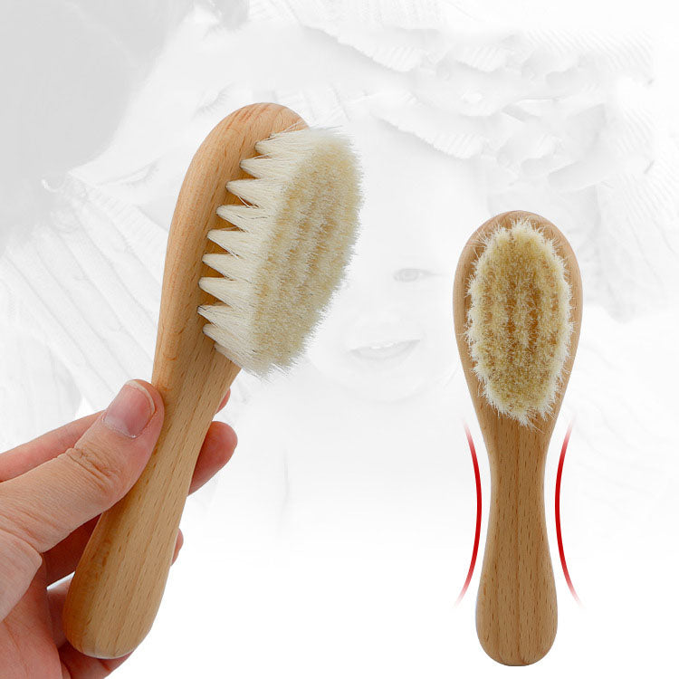 Baby Wool Brush Set