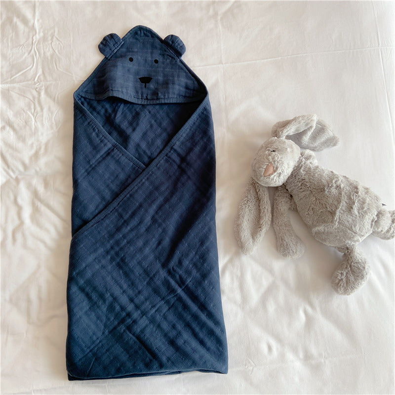 Organic Baby Animal Towel