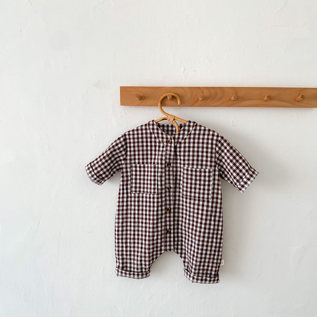 Jordan Gingham Jumpsuit