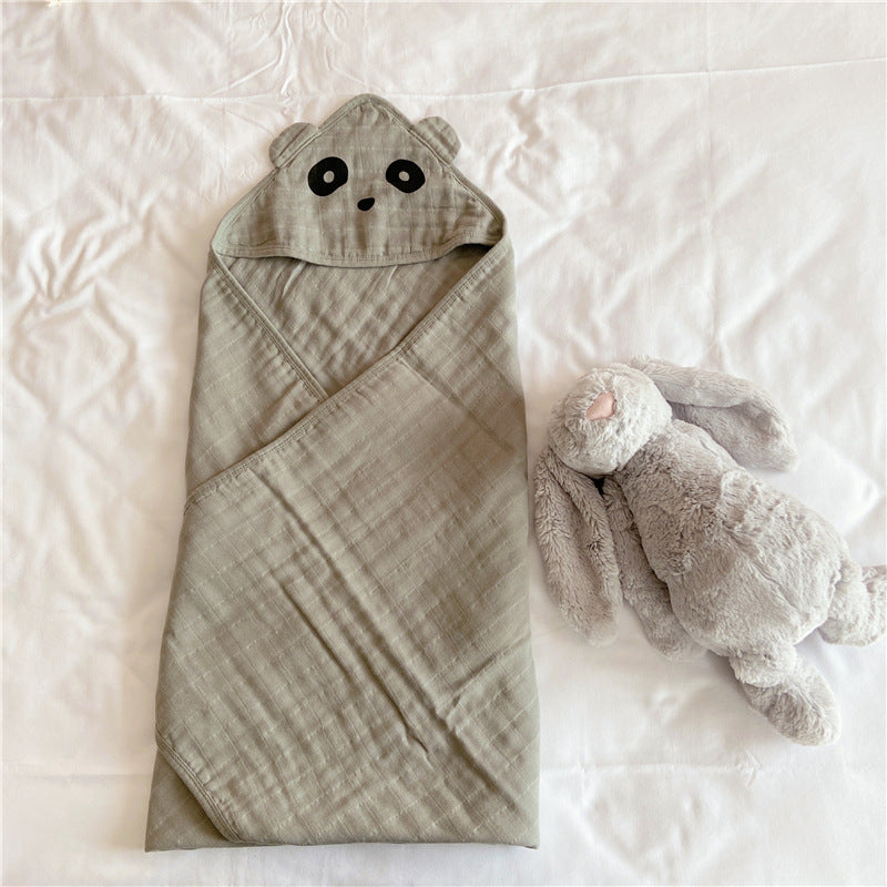 Organic Baby Animal Towel