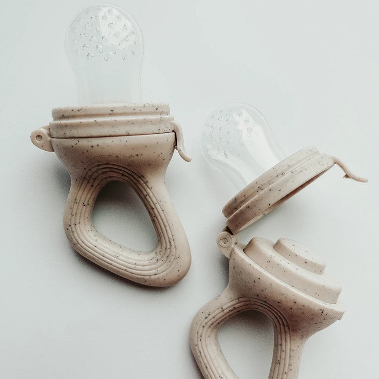 Beige Fruit Feeder Pacifier