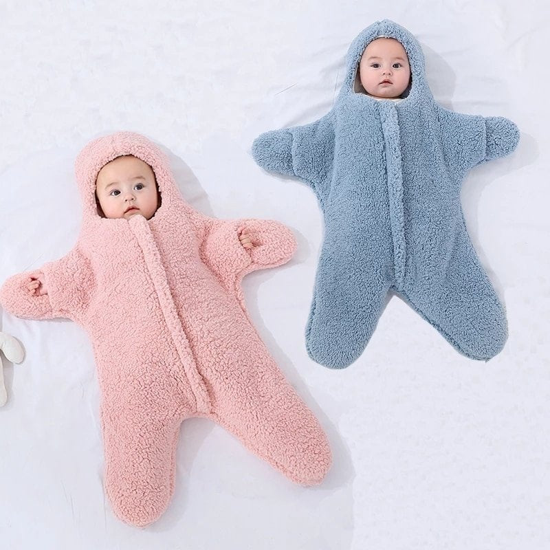 Starfish Baby Swaddle Onesie